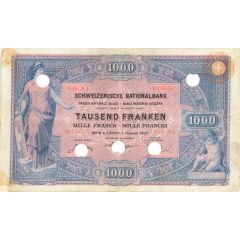 1000 Francs 1st series