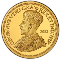 10 Cents In the name of George V, 1936 Dot 10 Cents