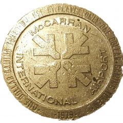 1 Dollar Gaming Token - McCarran International Airport Las Vegas, Nevada