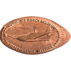 Pressed Penny - Royal Air Force Museum Spitfire