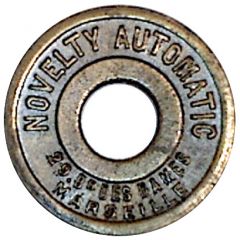 Amusement Token - Novelty Automatic Marseille