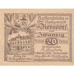 20 Heller Ziersdorf