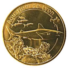 Token - Médailles et Patrimoine Aquarium de Lyon - Shark