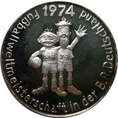 Medal - FIFA World Cup 1974 Mascots