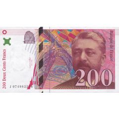 200 Francs Eiffel, type 1995