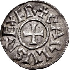 Denier - Charlemagne Bourges mint
