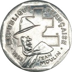 2 Francs Jean Moulin