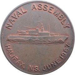 Medal - Halifax Naval Assembly Nova Scotia