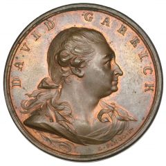 Medal - George III David Garrick, bronze