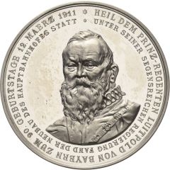 90th anniversary of Princeregent Luitpold and inauguration of the train station of Nuremberg