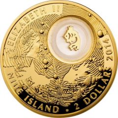2 Dollars - Elizabeth II Goldfish