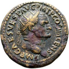 Dupondius - Vespasian FELICITAS PVBLICA S C, Felicitas