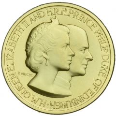 Medal - Elizabeth II Silver Wedding, P. Vincze