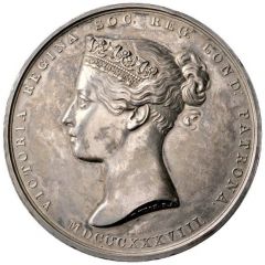 Award - Victoria Patron`s Medal, silver