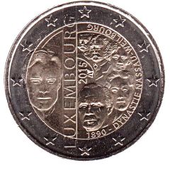 2 Euros - Henri I House of Nassau-Weilburg
