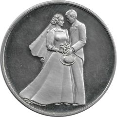 Medal - Wedding Keepsake By H. Samuel