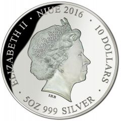10 Dollars - Elizabeth II Western Front