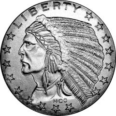 1 oz Silver HCJ - Indian Head