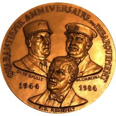 Medal - 40th Anniversary of the D-Day
