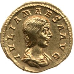 Aureus - Julia Maesa IVNO, Juno