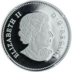 20 Dollars - Elizabeth II Crystal Raindrop