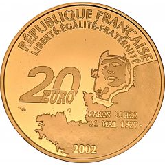 20 Euros Charles Lindbergh