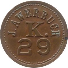 5 Pfennig - Darmstadt J. Awerbuch