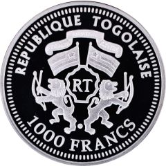 1000 Francs CFA Friedrich von Schiller