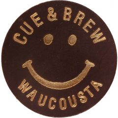 1 Mixed Drink - Cue & Brew Waucousta, Wisconsin