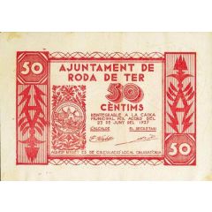 50 Céntimos Roda de Ter