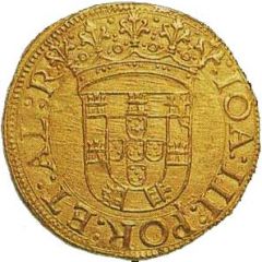 1 Escudo S. Tomé - João III Lisboa mint