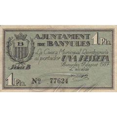 1 Peseta Banyoles
