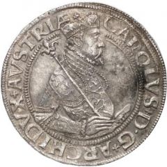 1 Thaler - Charles II Francis of Austria Graz