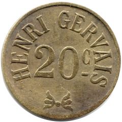 20 Centimes - Henri Gervais