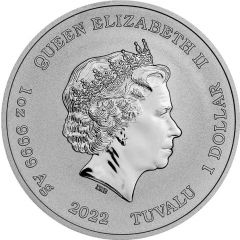 1 Dollar - Elizabeth II The Rising Sun