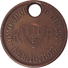 Token - Knights of Pythias Chicago, Illinois