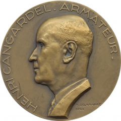 Medal - 25th anniversary of the Union Industrielle et Maritime