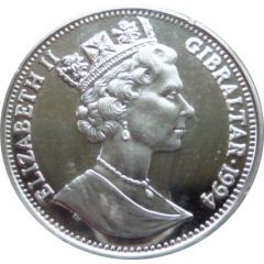 14 ECUs - Elizabeth II International Aid for Europe