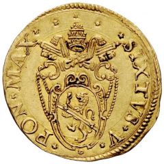 1 Scudo d`Oro - Sixtus V