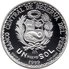 1 Nuevo Sol Geological Society of Peru