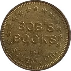 Token - Bob`s Books Salem, Oregon