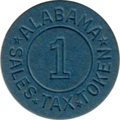 1 Mill - Sales Tax Token Alabama
