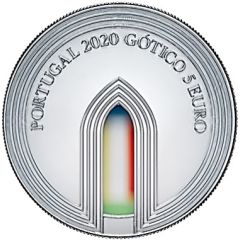 5 Euros The Gothic, Silver