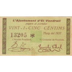 25 Céntimos El Vendrell