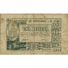 1 Peseta Castellbell i el Vilar