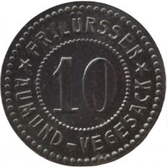 10 Pfennig - Aumund-Vegesack Fr. Lürssen