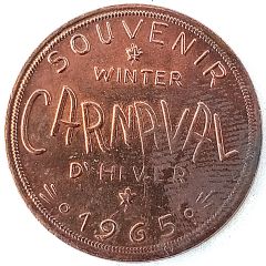 Medal - Winter Carnival Chibougamau, Quebec
