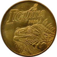 Tourist token - Monnaie de Paris - Le Bugue-sur-Vézère - Iguana Parc