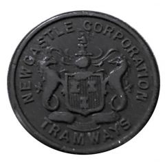 1 Penny Transport Token - Newcastle Corporation Tramways