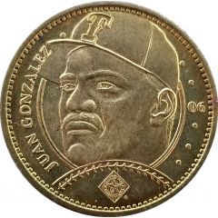 Token - Pinnacle Mint Collection Baseball Juan González
